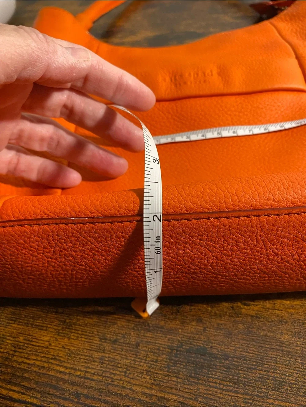 kate spade Orange Leather Shoulder Bag